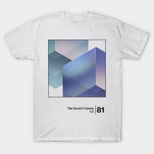 The Durutti Column - LC / Minimal Graphic Design Tribute T-Shirt